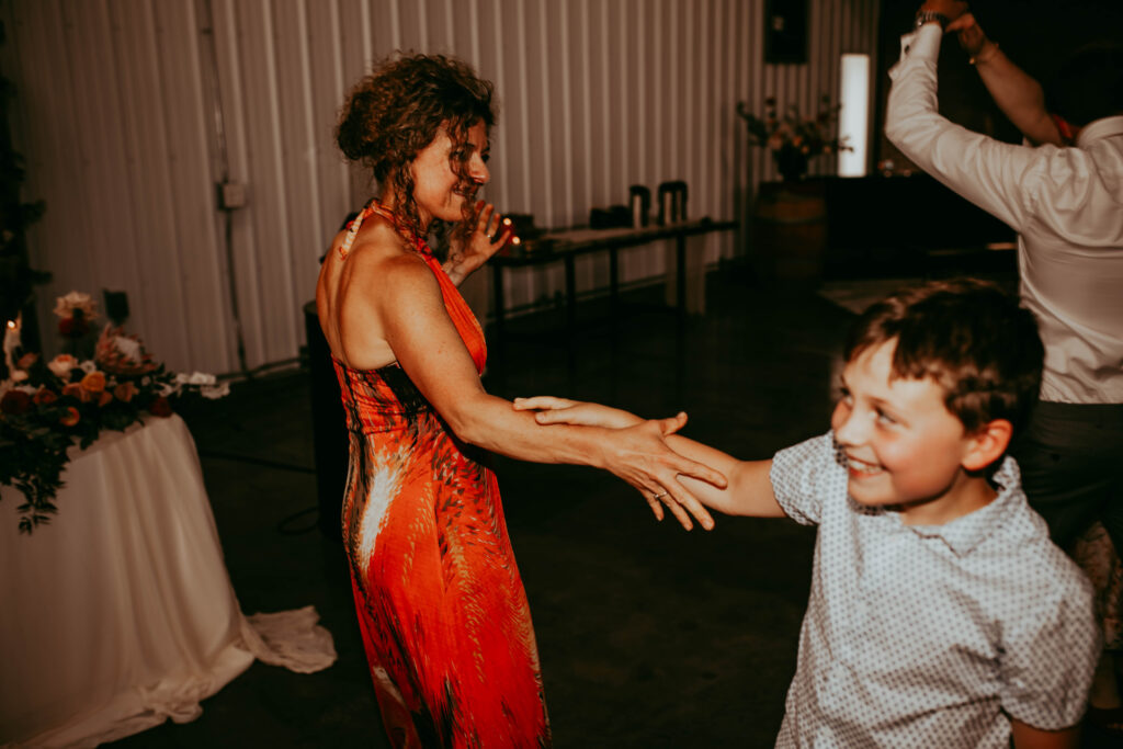 kids at weddings - central alberta wedding photographer