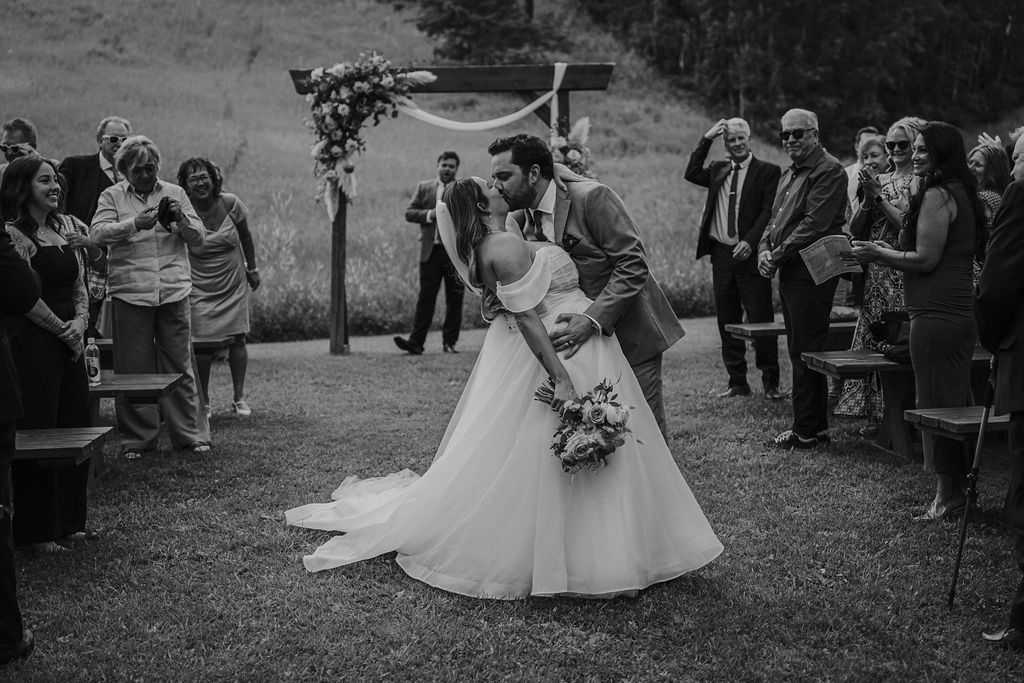 canyon ski hill alberta wedding adventure couple 
