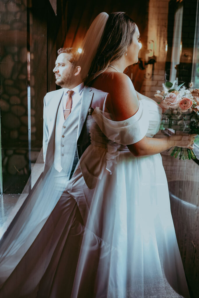 canyon ski hill alberta wedding adventure couple 