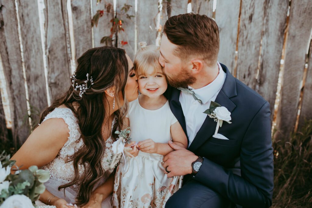 family wedding - alberta wedding photographer