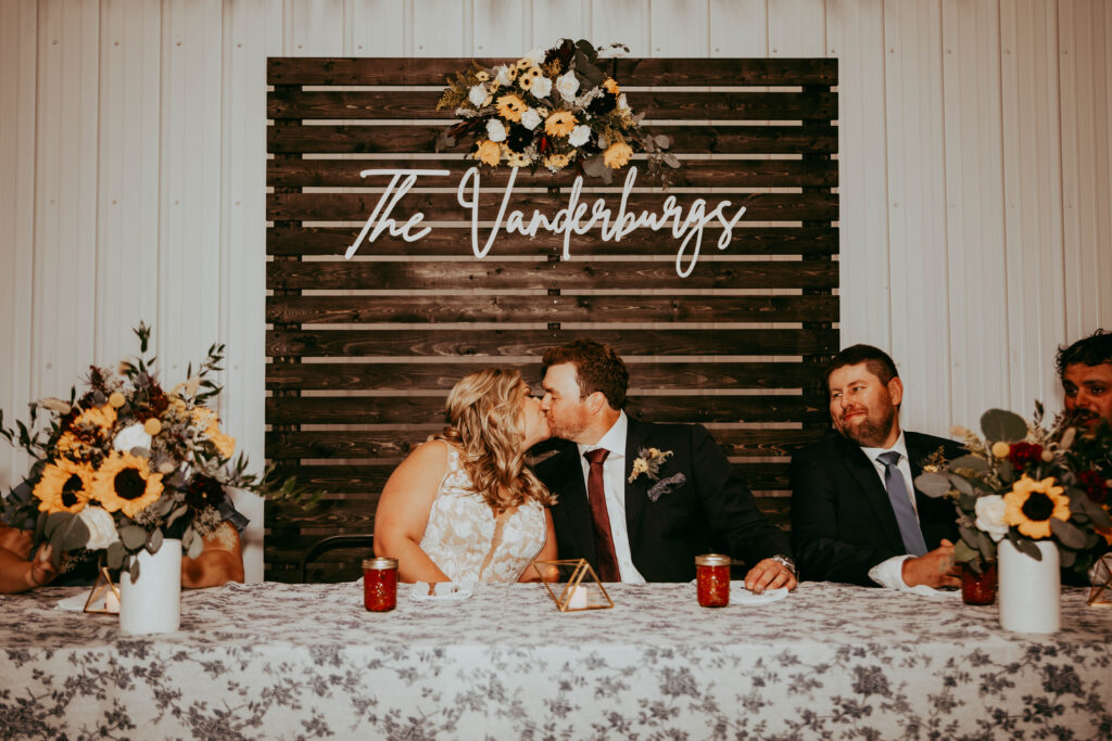 Alberta wedding photographer capturing emotional ceremony moment — Leah Tyler-Szucki Photography