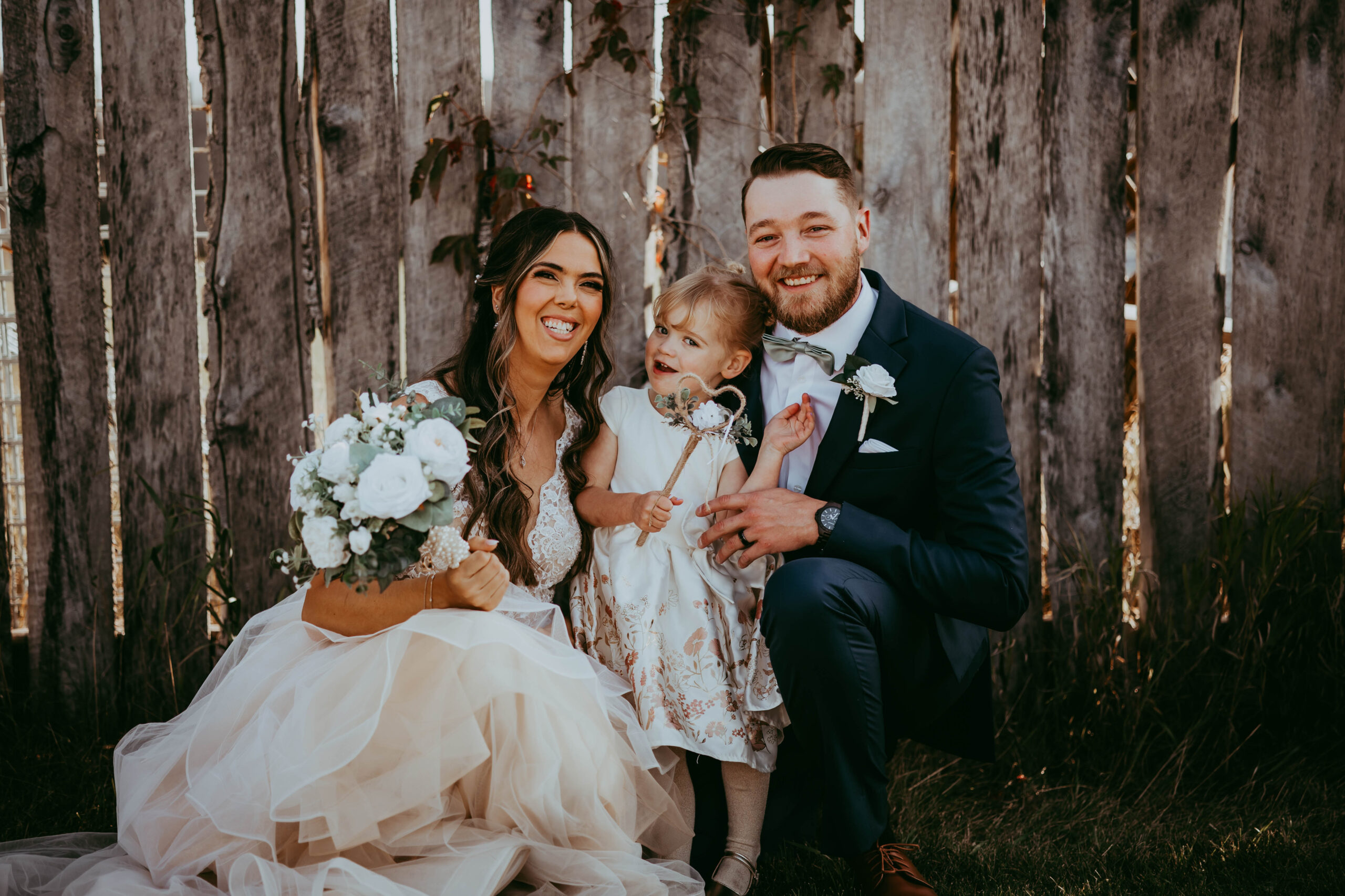 kid friendly wedding central alberta wedding photographer